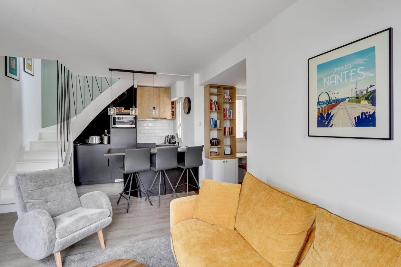 Sublime Duplex Nantes Cathedrale Apartment Exterior photo